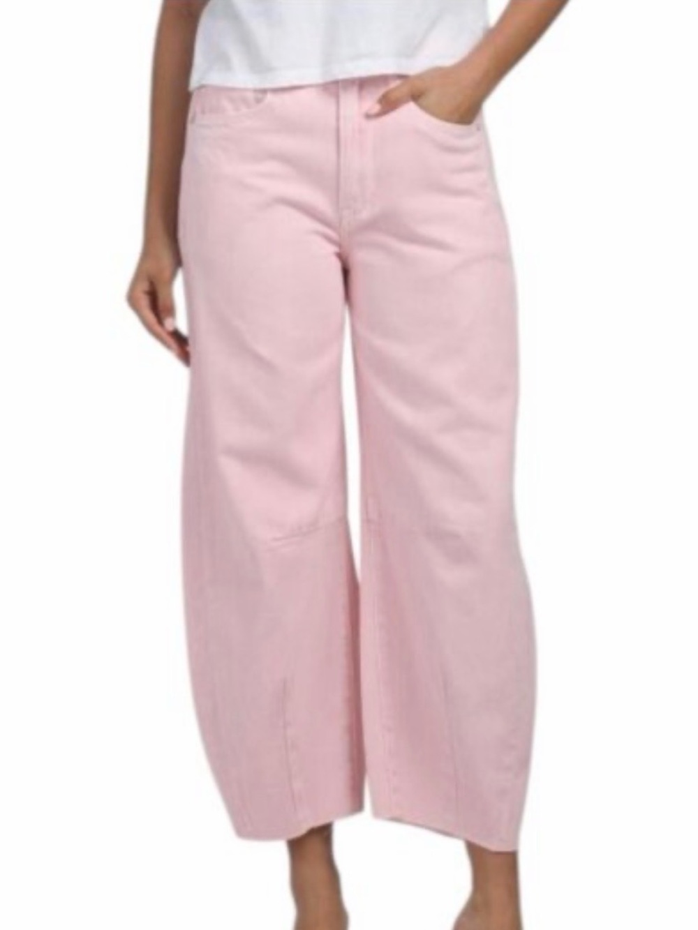 Blank NYC Blush Wide-Leg Jeans Size:29